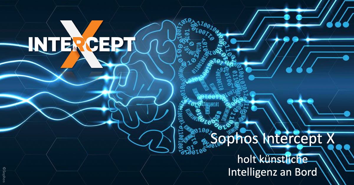 Bildtitel: Endpoint Schutz NextGen mit Sophos Central Intercept X Advanced und TAKENET