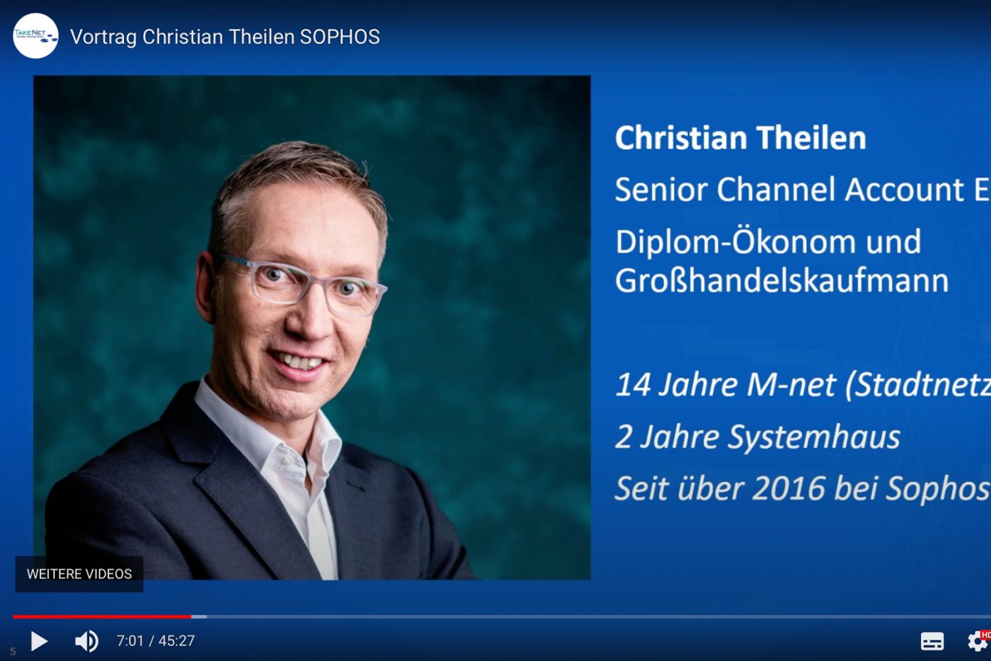 Vortrag: Christian Theilen, SOPHOS