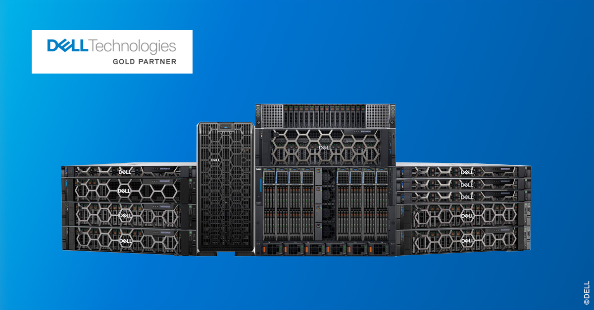 Bildtitel: DELL PowerEdge-Server der 16. Generation