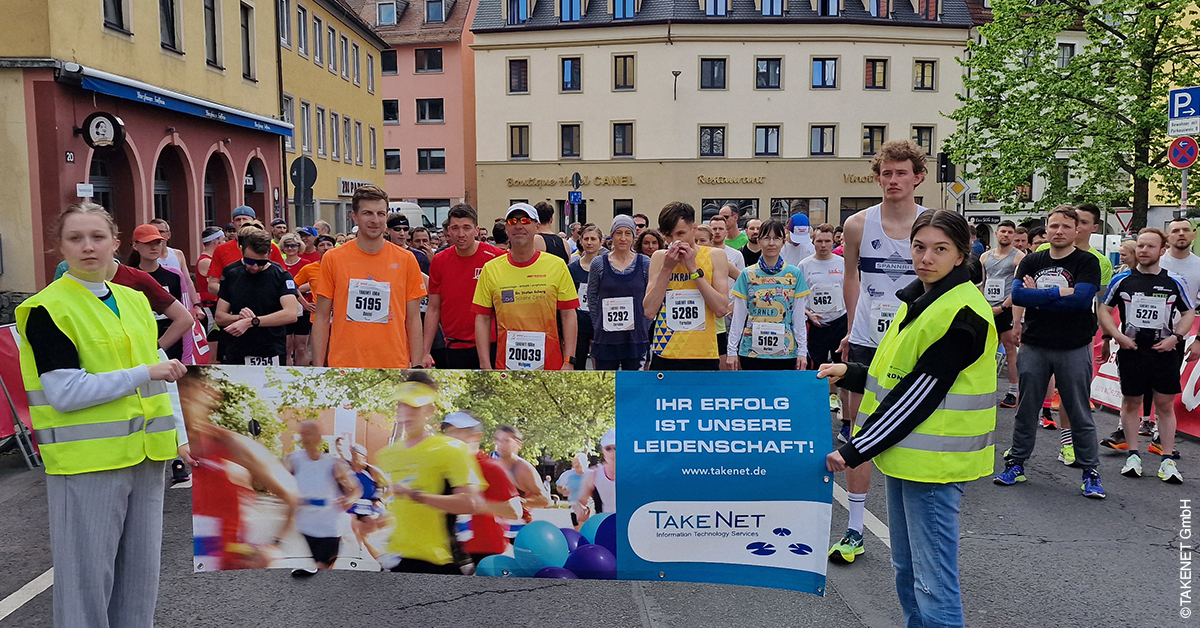 Bildtitel: TAKENET 10 km Funlauf 2023: Wir waren für Euch am Start!